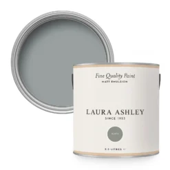 Laura Ashley Matt Emulsion Paint Slate - 2.5L