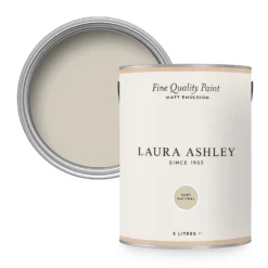 Laura Ashley Matt Emulsion Paint Soft Natural - 5L