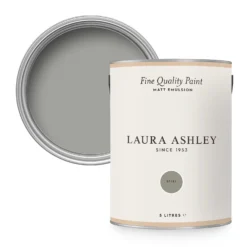Laura Ashley Matt Emulsion Paint Steel - 5L