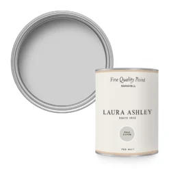 Laura Ashley Eggshell Paint Pale Silver - 750ml