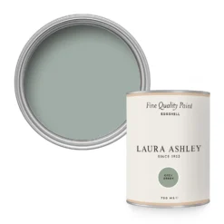 Laura Ashley Eggshell Paint Grey Green - 750ml