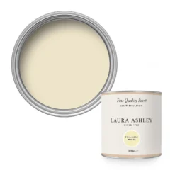 Laura Ashley Matt Emulsion Paint Primrose White Tester 100ml