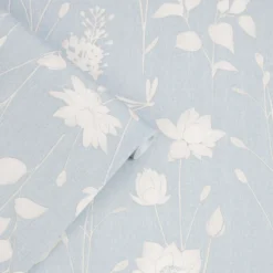 Laura Ashley Dragonfly Garden Chalk Blue Wallpaper -Paint and Painting Supplies Store 13135786 2124871514050286