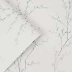 Laura Ashley Pussy Willow Off White/Midnight Wallpaper 7 Laura Ashley Pussy Willow Off White/Midnight Wallpaper -Paint and Painting Supplies Store 13135802 1394871509230792