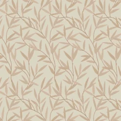 Laura Ashley Willow Leaf Natural Wallpaper