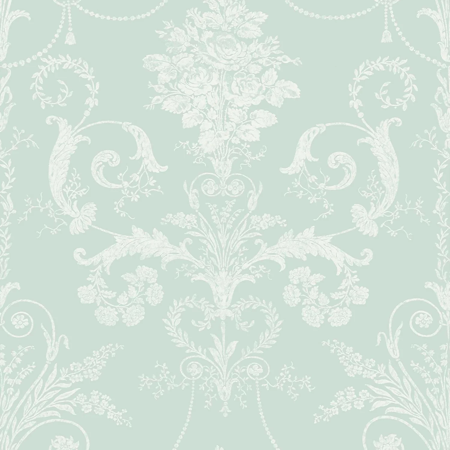 Laura Ashley Josette Duck Egg Wallpaper 3 Laura Ashley Josette Duck Egg Wallpaper
