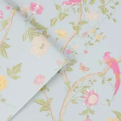 Laura Ashley Summer Palace Duck Egg Wallpaper -Paint and Painting Supplies Store 13135846 1074871509398462