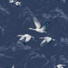 Laura Ashley Animalia Midnight Animal Smooth Wallpaper -Paint and Painting Supplies Store laura ashley animalia midnight animal smooth wallpaper5011583486384 02c bq