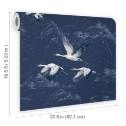 Laura Ashley Animalia Midnight Animal Smooth Wallpaper -Paint and Painting Supplies Store laura ashley animalia midnight animal smooth wallpaper5011583486384 02t bq