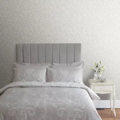 Laura Ashley Annecy Dove Grey Damask Smooth Wallpaper -Paint and Painting Supplies Store laura ashley annecy dove grey damask smooth wallpaper5011583467512 21i bq