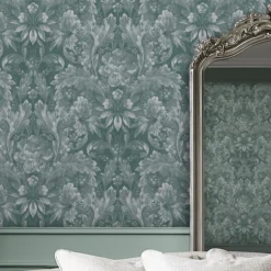 Laura Ashley Apolline Green Contemporary Smooth Wallpaper -Paint and Painting Supplies Store laura ashley apolline green contemporary smooth wallpaper5011583545753 21i bq