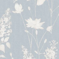 Laura Ashley Chalk Blue Dragonfly Garden Smooth Wallpaper -Paint and Painting Supplies Store laura ashley chalk blue dragonfly garden smooth wallpaper5011583466737 37c bq