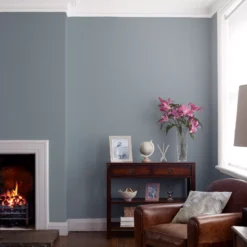 Laura Ashley Chalk Blue Matt Emulsion Paint, 5L -Paint and Painting Supplies Store laura ashley chalk blue matt emulsion paint 5l5011583473254 01i bq