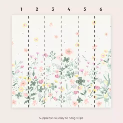 Laura Ashley Clodagh Multicolour Floral Matt Mural -Paint and Painting Supplies Store laura ashley clodagh multicolour floral matt mural5011583546569 01t bq