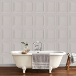 Laura Ashley Country Charm Grey Wood Panel Smooth Wallpaper -Paint and Painting Supplies Store laura ashley country charm grey wood panel smooth wallpaper5011583492743 20i bq