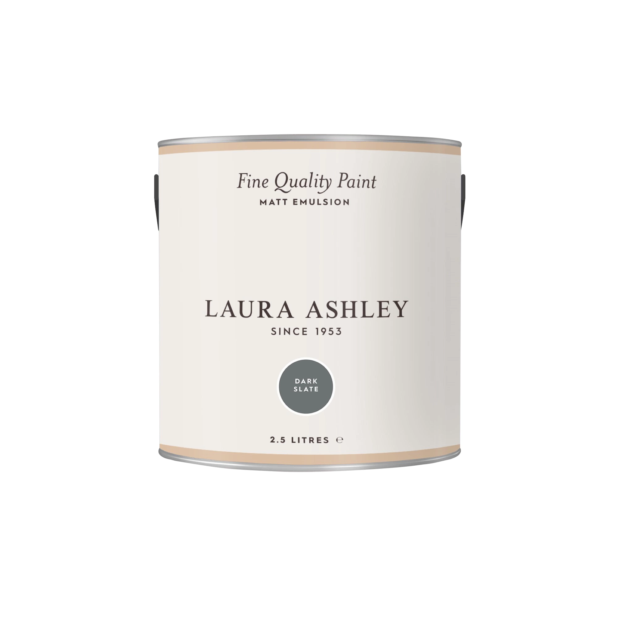 Laura Ashley Dark Slate Matt Emulsion Paint, 2.5L 6 Laura Ashley Dark Slate Matt Emulsion Paint, 2.5L - Image 4