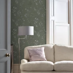 Laura Ashley Elderwood Sage Floral Smooth Wallpaper -Paint and Painting Supplies Store laura ashley elderwood sage floral smooth wallpaper5011583466881 21i bq