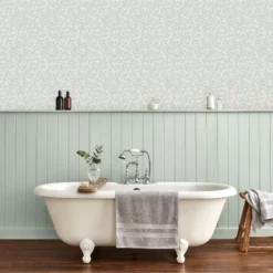 Laura Ashley Erwood Eau De Nil Leaves Smooth Wallpaper -Paint and Painting Supplies Store laura ashley erwood eau de nil leaves smooth wallpaper5011583493016 20i bq