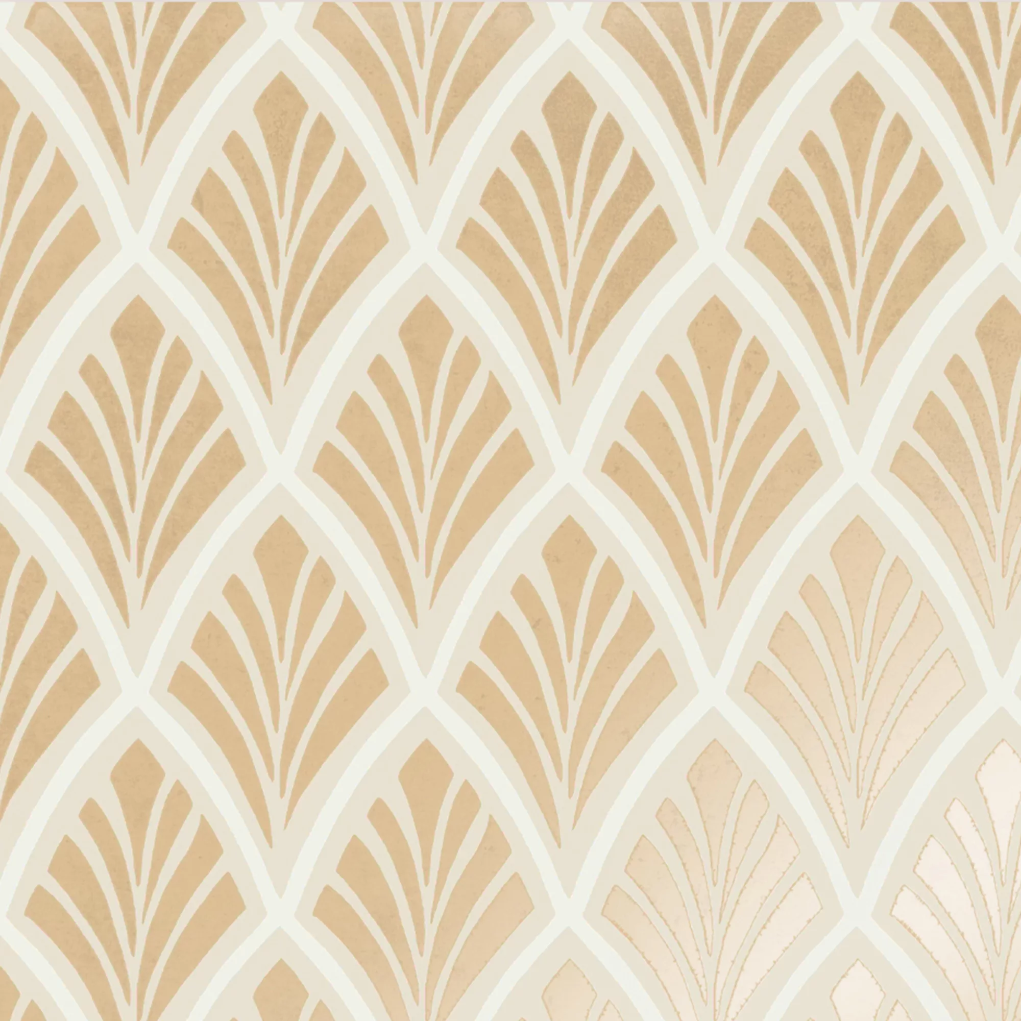 Laura Ashley Florin Geometric Gold Effect Smooth Wallpaper 5 Laura Ashley Florin Geometric Gold Effect Smooth Wallpaper - Image 3