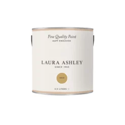 Laura Ashley Gold Matt Emulsion Paint, 2.5L -Paint and Painting Supplies Store laura ashley gold matt emulsion paint 2 5l5011583472110 08c bq