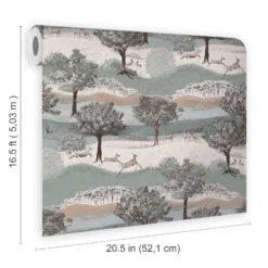 Laura Ashley Hartingdon Cream & Green Landscape Smooth Wallpaper 15 Laura Ashley Hartingdon Cream & Green Landscape Smooth Wallpaper -Paint and Painting Supplies Store laura ashley hartingdon cream green landscape smooth wallpaper5011583546231 02t bq