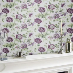 Laura Ashley Hepworth Grape Floral Smooth Wallpaper 11 Laura Ashley Hepworth Grape Floral Smooth Wallpaper -Paint and Painting Supplies Store laura ashley hepworth grape floral smooth wallpaper5011583493108 20i bq