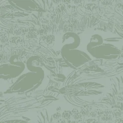 Laura Ashley Heritage Inspired Green Animal Smooth Wallpaper -Paint and Painting Supplies Store laura ashley heritage inspired green animal smooth wallpaper5011583523966 37c bq