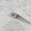 Laura Ashley Josette Dove Grey & White Damask Smooth Wallpaper -Paint and Painting Supplies Store laura ashley josette dove grey white damask smooth wallpaper5011583467994 36c bq