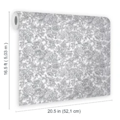 Laura Ashley Louise Grey Floral Smooth Wallpaper 15 Laura Ashley Louise Grey Floral Smooth Wallpaper -Paint and Painting Supplies Store laura ashley louise grey floral smooth wallpaper5011583546262 02t bq