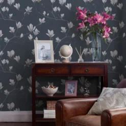 Laura Ashley Magnolia Grove Dusky Seaspray Floral Smooth Wallpaper 12 Laura Ashley Magnolia Grove Dusky Seaspray Floral Smooth Wallpaper -Paint and Painting Supplies Store laura ashley magnolia grove dusky seaspray floral smooth wallpaper5011583467093 21i bq