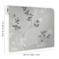 Laura Ashley Mari Green Floral Smooth Wallpaper -Paint and Painting Supplies Store laura ashley mari green floral smooth wallpaper5011583545692 02t bq