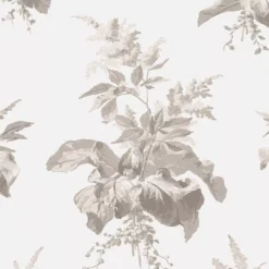 Laura Ashley Narberth Grey Leaves Smooth Wallpaper -Paint and Painting Supplies Store laura ashley narberth grey leaves smooth wallpaper5011583545999 02c bq