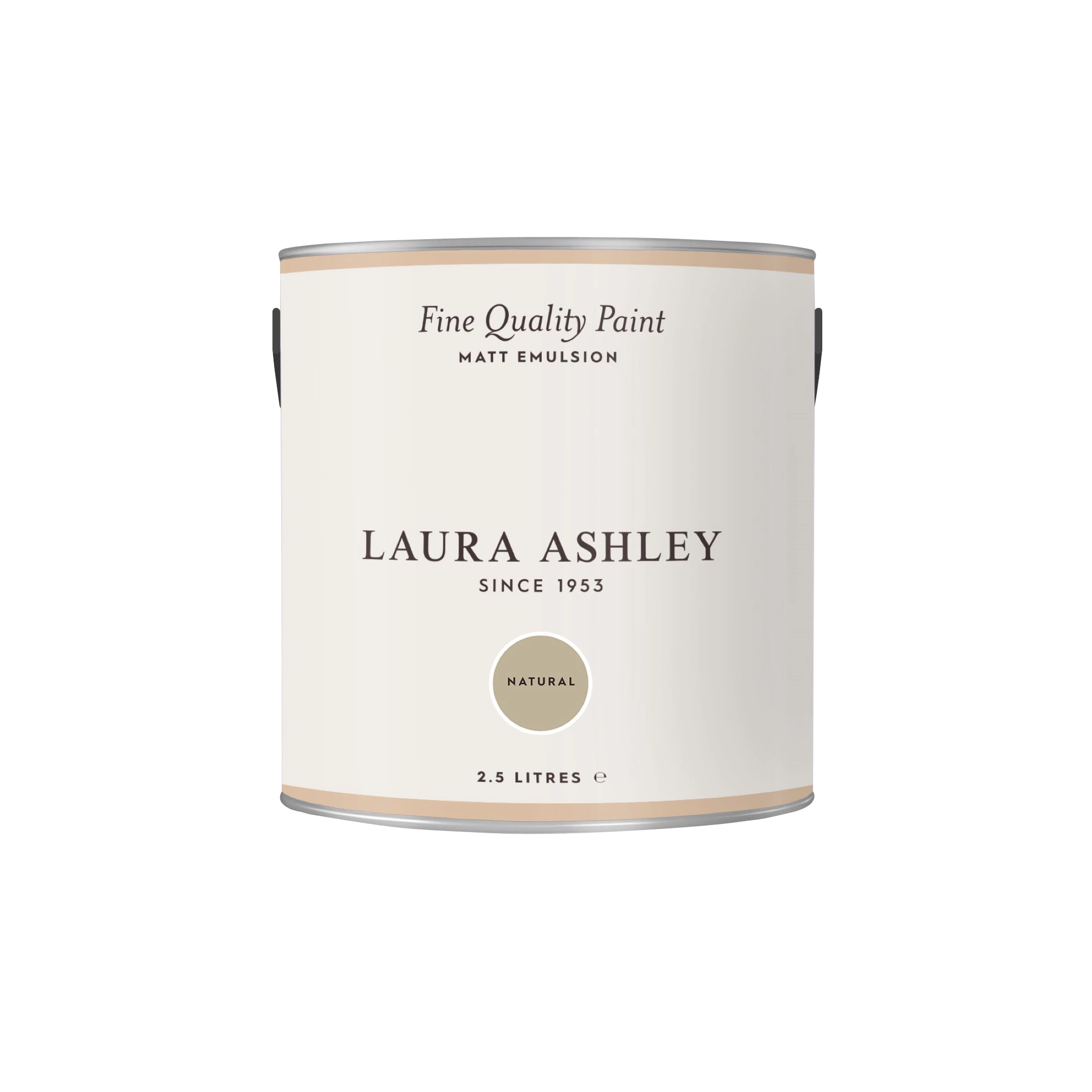 Laura Ashley Natural Matt Emulsion Paint, 2.5L 6 Laura Ashley Natural Matt Emulsion Paint, 2.5L - Image 4