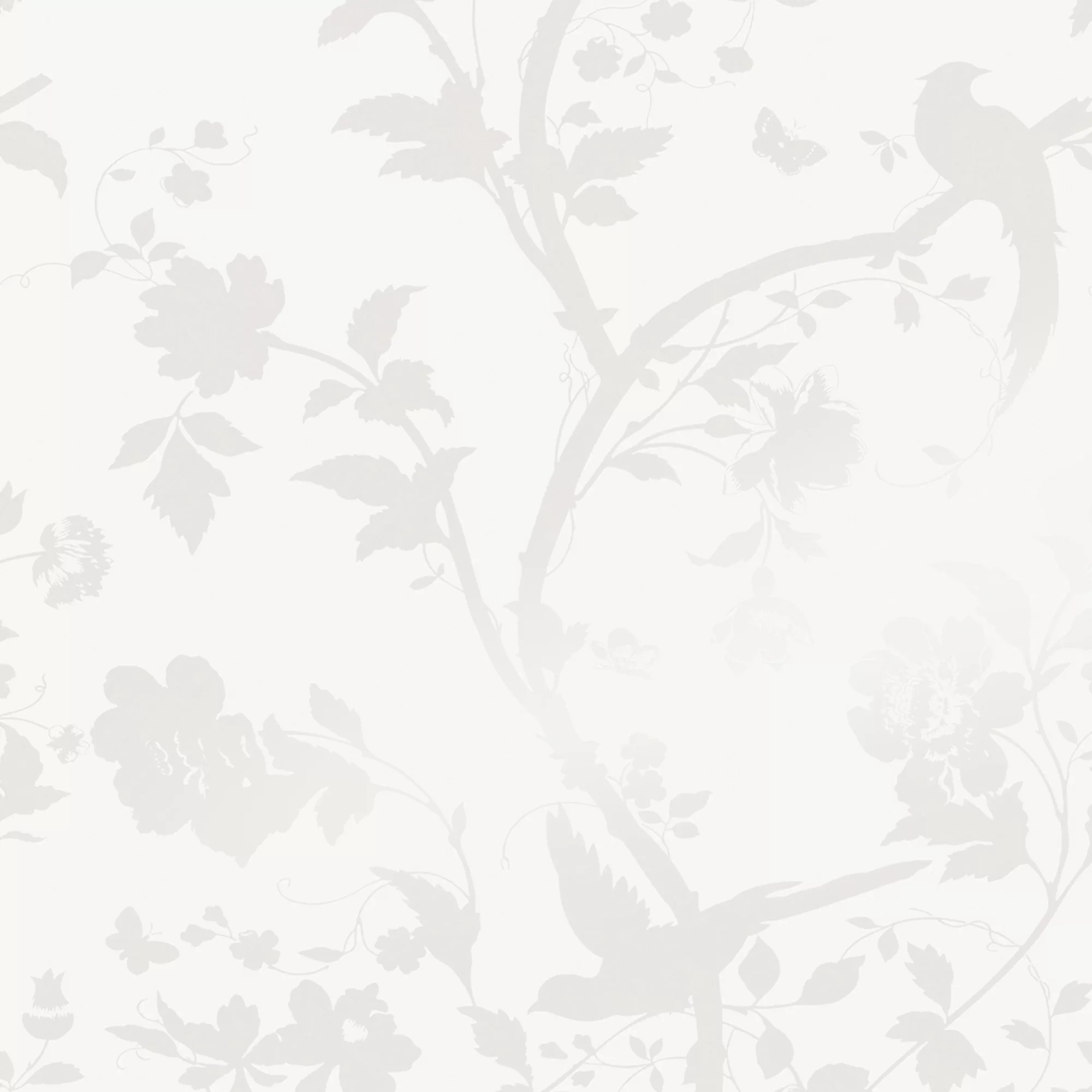 Laura Ashley Oriental Pearlescent White Garden Smooth Wallpaper 3 Laura Ashley Oriental Pearlescent White Garden Smooth Wallpaper