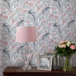 Laura Ashley Osterley Rosewood Floral Smooth Wallpaper -Paint and Painting Supplies Store laura ashley osterley rosewood floral smooth wallpaper5011583486414 21i bq