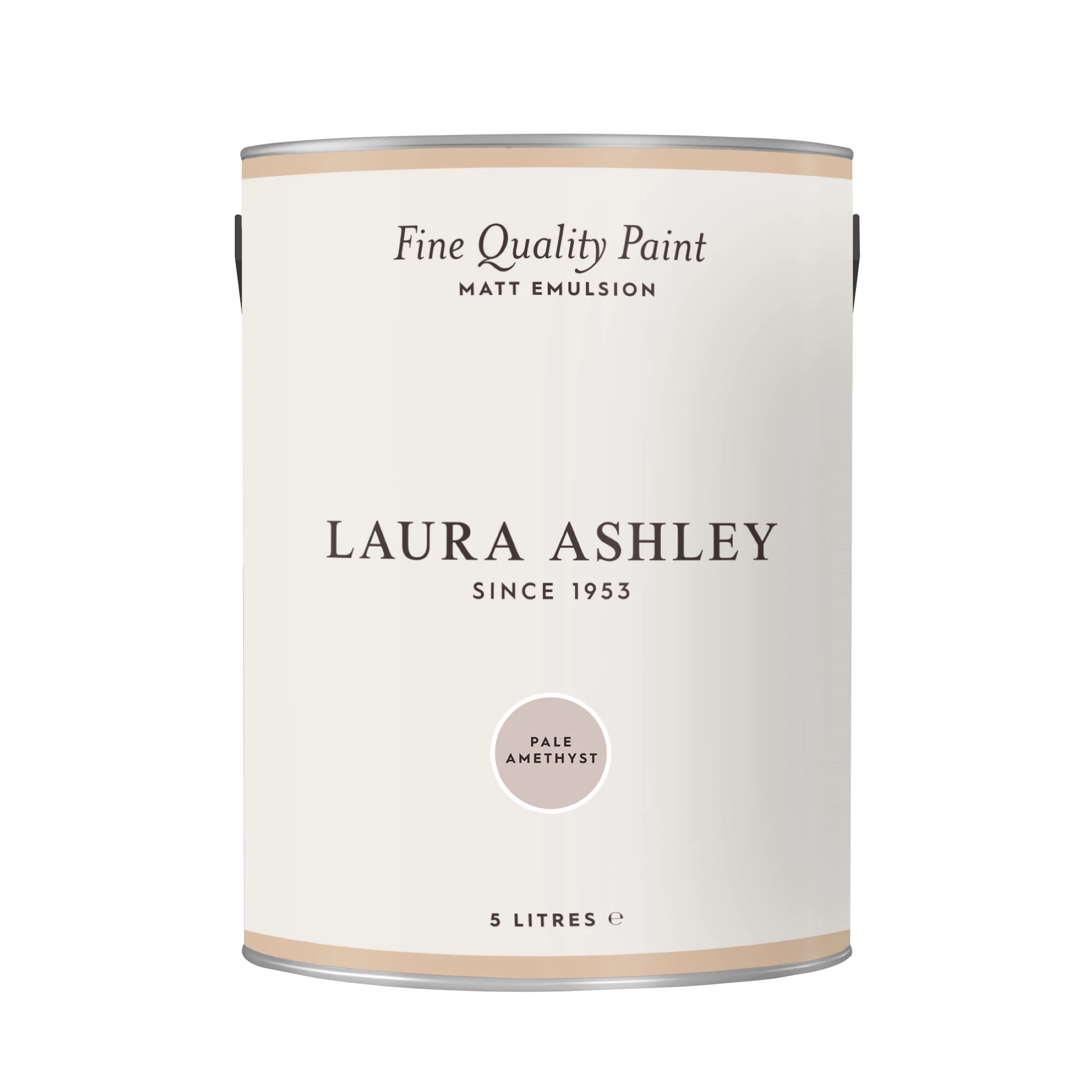 Laura Ashley Pale Amethyst Matt Emulsion Paint, 5L 4 Laura Ashley Pale Amethyst Matt Emulsion Paint, 5L - Image 2