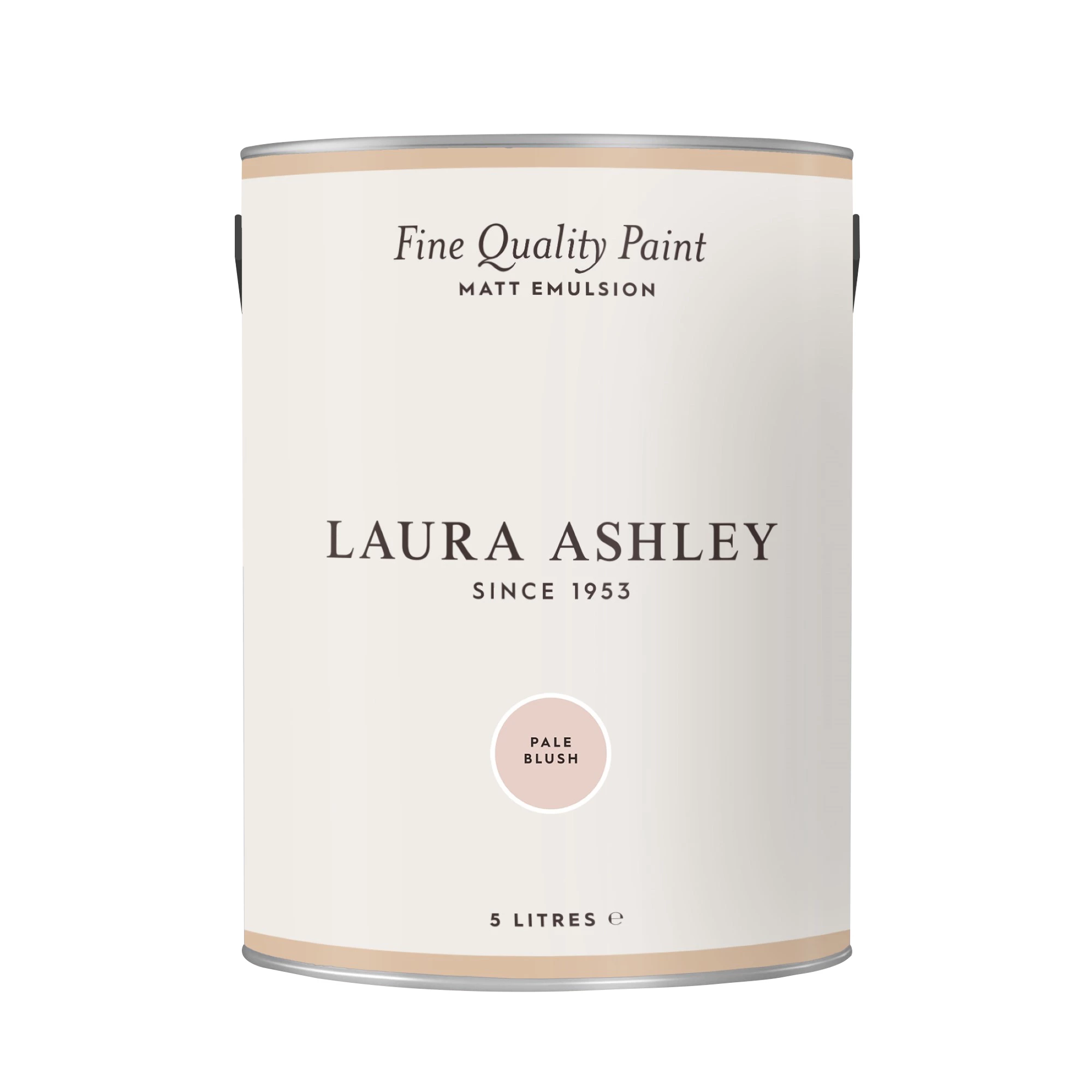 Laura Ashley Pale Blush Matt Emulsion Paint, 5L 4 Laura Ashley Pale Blush Matt Emulsion Paint, 5L - Image 2