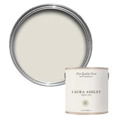 Laura Ashley Pale Dove Grey Matt Emulsion Paint, 2.5L