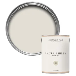 Laura Ashley Pale Dove Grey Matt Emulsion Paint, 5L