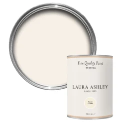 Laura Ashley Pale Ivory Eggshell Emulsion Paint, 750ml