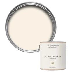 Laura Ashley Pale Ivory Matt Emulsion Paint, 2.5L