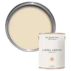 Laura Ashley Pale Linen Matt Emulsion Paint, 5L