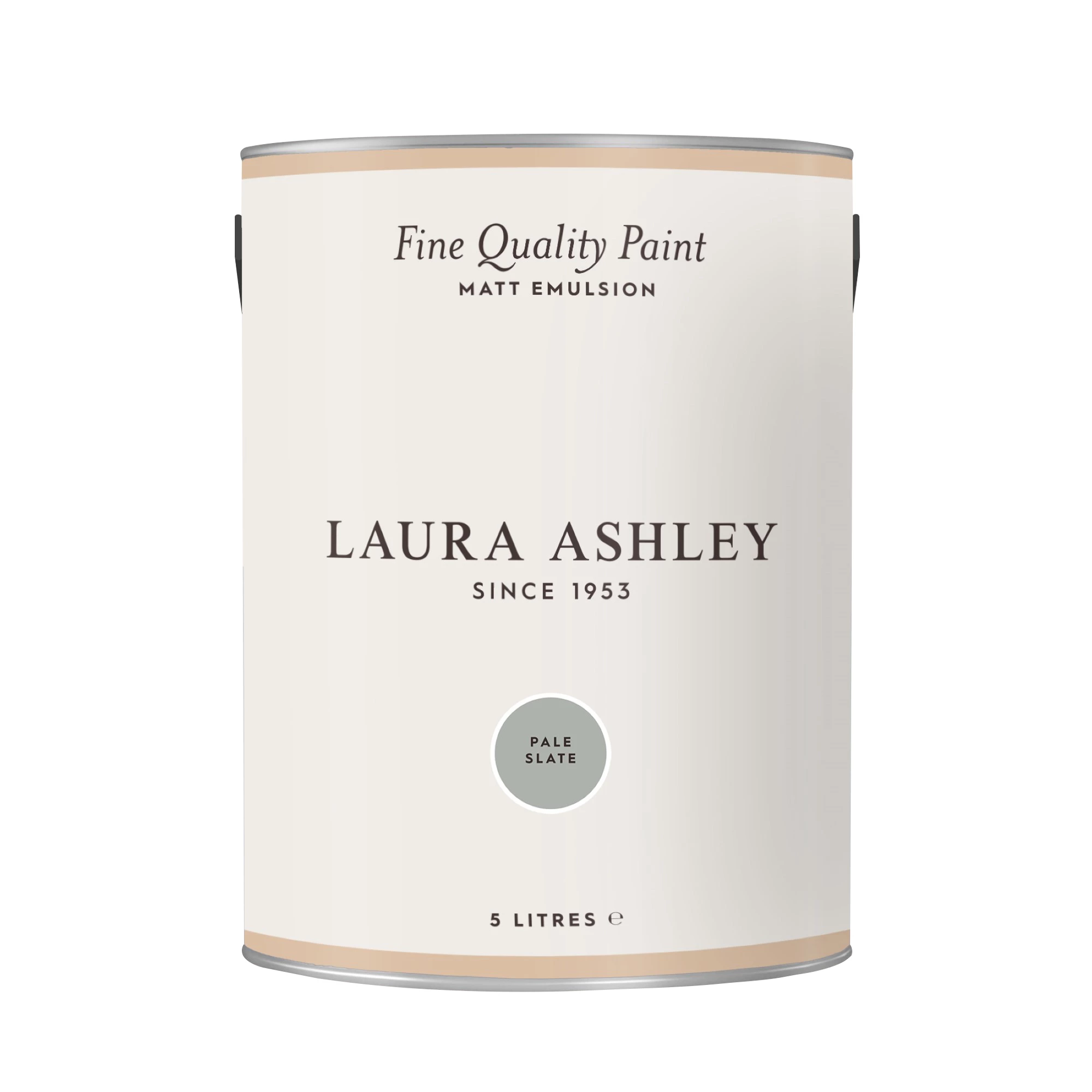 Laura Ashley Pale Slate Matt Emulsion Paint, 5L 4 Laura Ashley Pale Slate Matt Emulsion Paint, 5L - Image 2