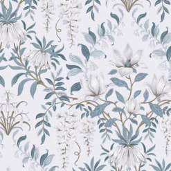 Laura Ashley Parterre Off White & Seaspray Damask Smooth Wallpaper -Paint and Painting Supplies Store laura ashley parterre off white seaspray damask smooth wallpaper5011583468595 37c bq