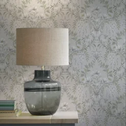 Laura Ashley Parterre Sage Damask Smooth Wallpaper -Paint and Painting Supplies Store laura ashley parterre sage damask smooth wallpaper5011583468625 21i bq