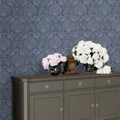 Laura Ashley Peacock Damask Dusky Seaspray Damask Smooth Wallpaper -Paint and Painting Supplies Store laura ashley peacock damask dusky seaspray damask smooth wallpaper5011583486865 21i bq
