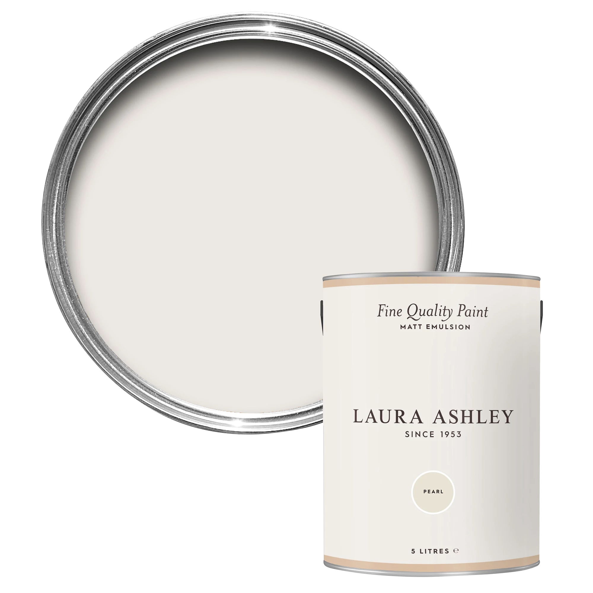 Laura Ashley Pearl Matt Emulsion Paint, 5L 3 Laura Ashley Pearl Matt Emulsion Paint, 5L