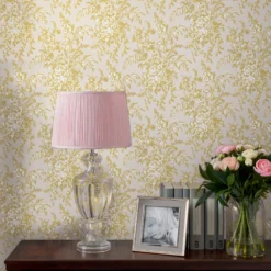 Laura Ashley Picardie Pale Gold Floral Smooth Wallpaper -Paint and Painting Supplies Store laura ashley picardie pale gold floral smooth wallpaper5011583486568 21i bq