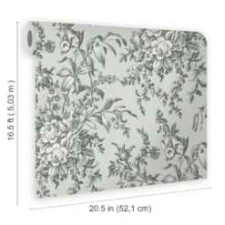 Laura Ashley Picardie Sage Floral Smooth Wallpaper -Paint and Painting Supplies Store laura ashley picardie sage floral smooth wallpaper5011583486537 02t bq