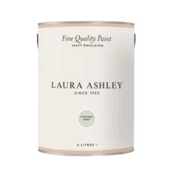 Laura Ashley Powder Grey Matt Emulsion Paint, 5L -Paint and Painting Supplies Store laura ashley powder grey matt emulsion paint 5l5011583472998 08c bq